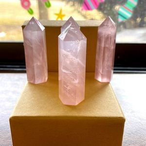 Rose Quartz mini tower